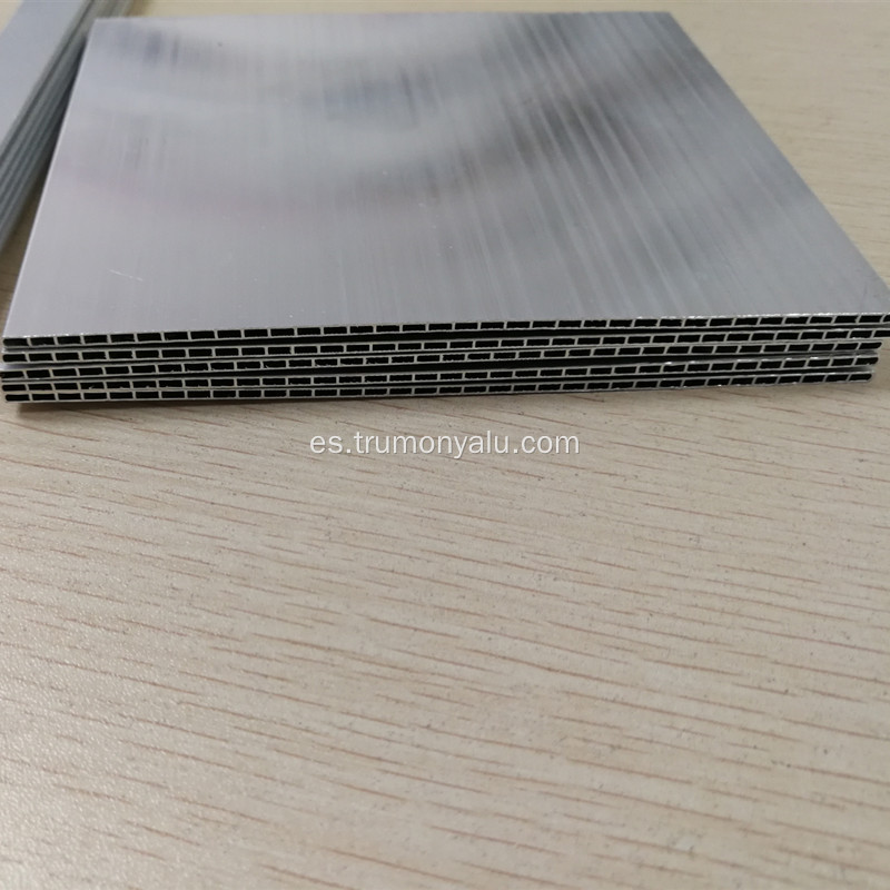 Extrusión de tubo de aluminio 3003 para transferencia de calor automática