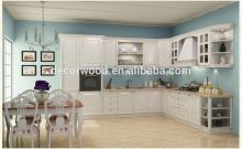 French Style Luxury White Kitchen Cabinet with Kitchen Island