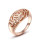 Rose gold bridal engagement wedding rings jewelry