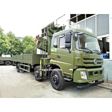 Guindaste de lança articulada montado em caminhão Dongfeng 6X2 12 ton