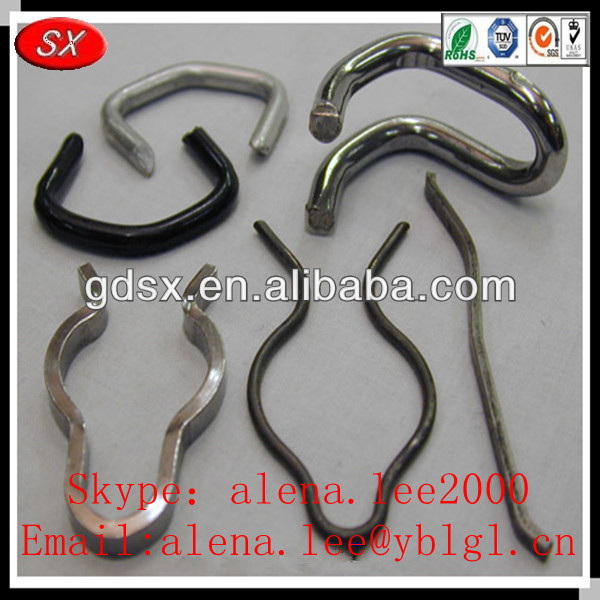 Direct manufacturer round wire spring clip,spring clip wire strainer,clips metal wire spring