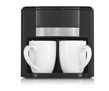 Portable Mini two cupS coffee maker ceramic cup