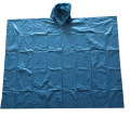 Poncho pioggia in vinile di emergenza riutilizzabile in PVC