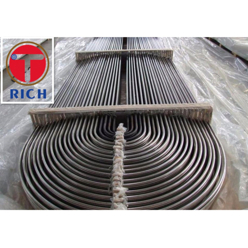 Tiub tahan karat UNH S32750 U bend superheater