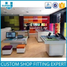 Guangzhou Factory Tailored Modern Names Shop Counter Design For Computer Store