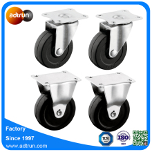Fixed and Swivel Furniture Rubber Wheel