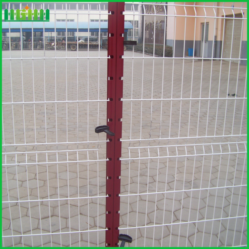 Welded 3d wire fence panel
