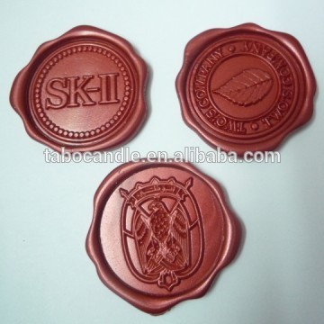 Wedding Monogram Faux Wax Seal Sticker