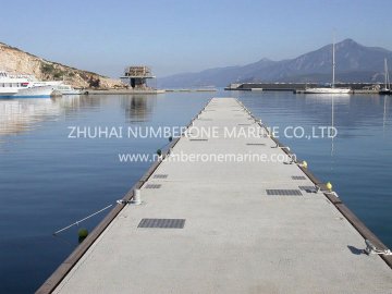 Concrete system pontoon,marina,yacht dock
