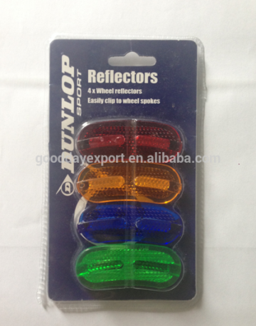 round plastic reflector