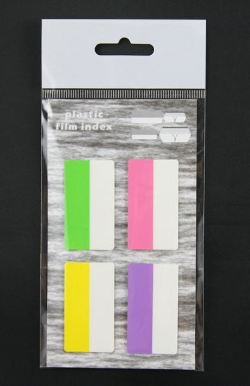 Personalized Eco-friendly Colorful Plastic Adhesive Index Tabs For Books