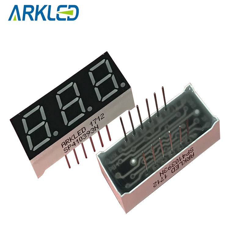 3 Digits Common Cathode Led Display