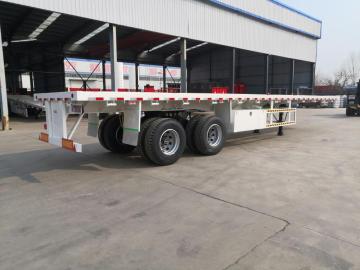 2 Axles Container Flatbed Trailer