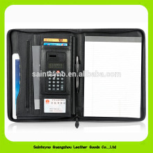 Custom multifunctional leather paper holder a4 size, document holder leather 15029