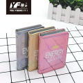 Flower story style cute metal cover notebook