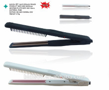 2015 Bidisco private lable electric ceramic flat iron with teeth