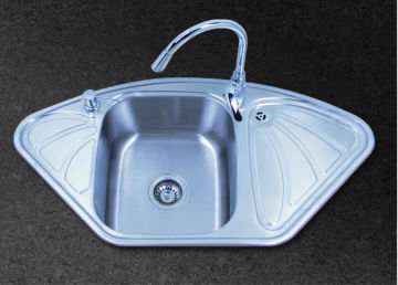 double drainer kitchen sink -HQ-541XT