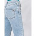 Women's Jeans Light Color With Split Legs