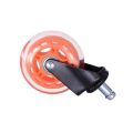 Ersatz orange transparant PU Office Stuhl Caster Wheel