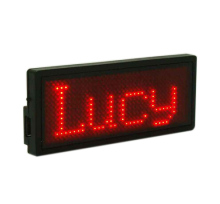 led name badge Scrolling message Sign Tag