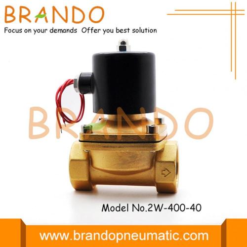 2w400-40 Dc 12v Elettrovalvola a solenoide da 1,5 pollici