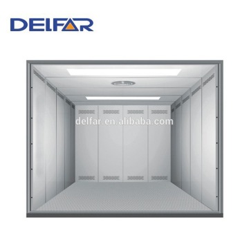 Freight elevator for loading goods with large space