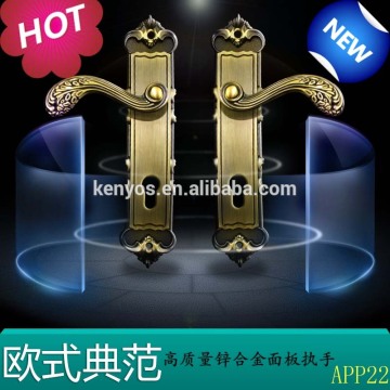 KENYOS Zinc Wood Handle Lock Door High Quality Zinc Handle Lock Supplier Lock Pick Set