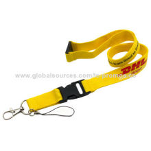Imprinted Polyester Lanyard, OEM Orders Welcomed