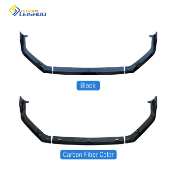 Leishuo Type R 3 Stages Front Bumper Lip Front Splitter for Honda 11th Civic 11Gen 2022+