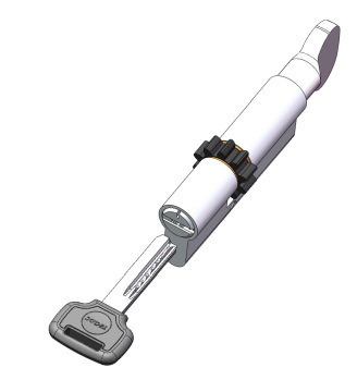 Dimple Key Knob Cylinder Lock