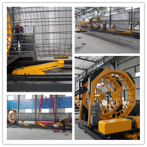 Concrete Reinforcing Pile Cage Welding Machine