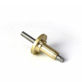 Trapezoidal lead screw Tr10x9 with Brass flange nut