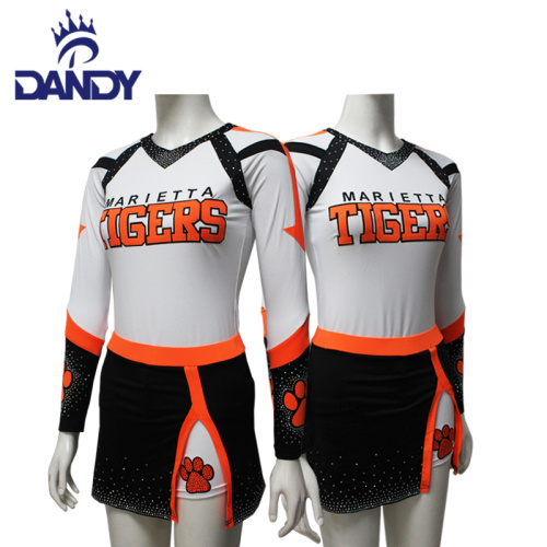 Dandy Sports personalizados roupas de líder de torcida barata