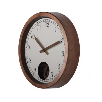 12-calowy zegar ścienny w stylu rustykalnym