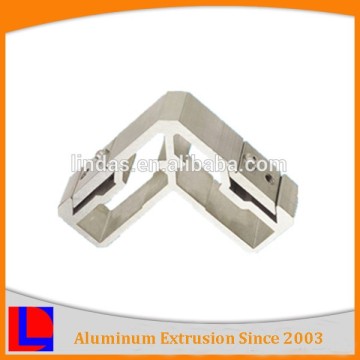 Silver anodized assembling aluminum parts extruded small aluminium parts