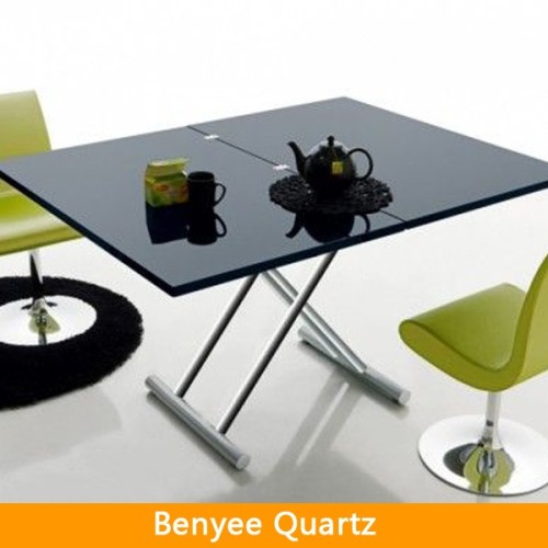 Newstar quartz stone black quartz table top