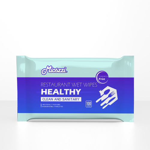 OEM Single Packaged Restaurant Wet Wipes