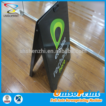 Outdoor Poster Stands ,A frame sign ,double sided pavement poster stands