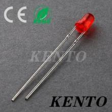 5mm Round Red Diffused Long Feet Lens Led Diode
