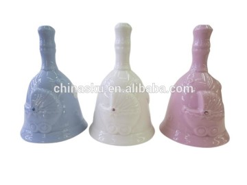 Cute design small bell jewel case, casket, artware