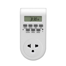 LCD Digital Timer Switch: Eco-friendly 24 Hour Timer with CE/EU Certification, Designed as a Figure Statue, Stocked in Plastic PE Material