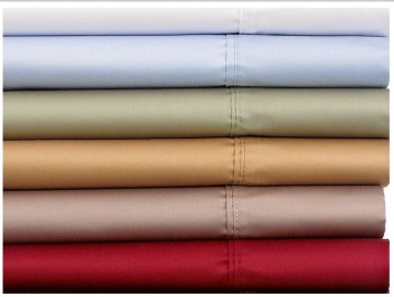 300TC Cotton satin sheet sets for healthcare home