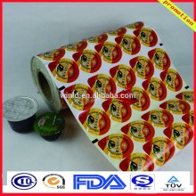 custom pudding Bopp peelable film