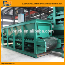clay brick machine box feeder rubber belt box feeder