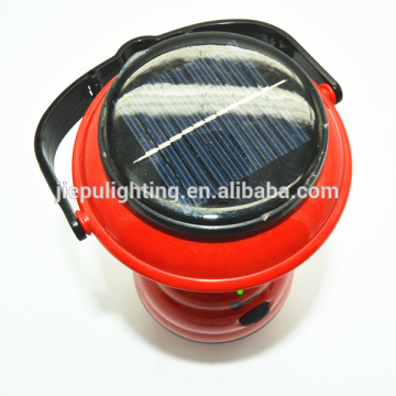 Rechargeable LED bivouac light with solar panel camping light