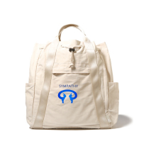 Vitality double shoulder bag draw string bag