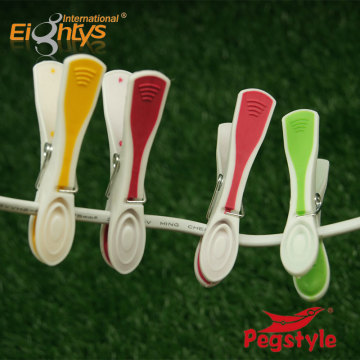 wholesale household items products TPR color plastic clothes pins