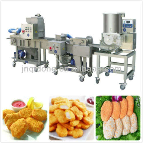 Chiken nuggets processing machine