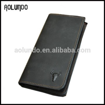 Leather Traveling Passport Wallet Bifold Wallet