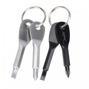 Key Chain Screwdriver Mini Key Shape Screwdriver